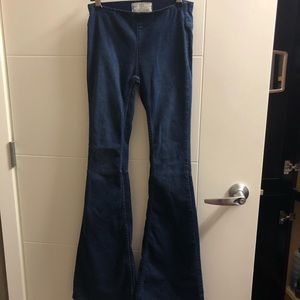 New Free People Penny Pull-On Flare Jeans